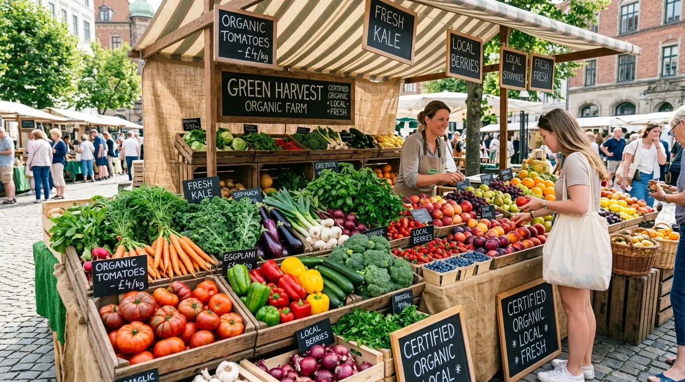 Produits frais du marché